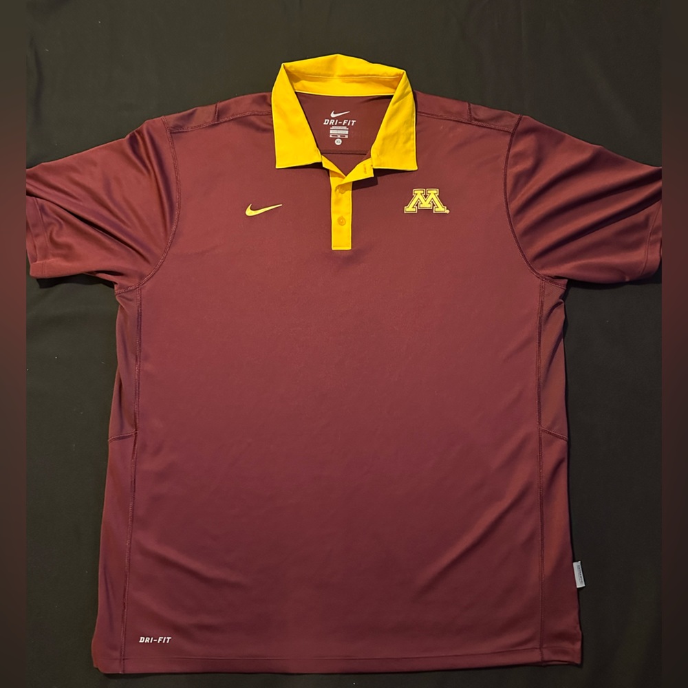 Men’s Minnesota Gophers Nike Polo like-🆕
